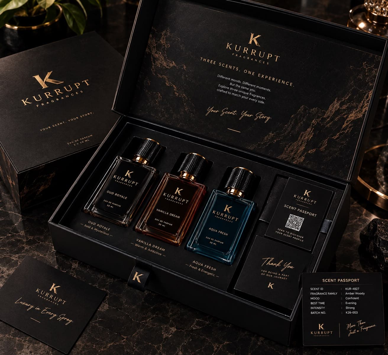 Kurrupt discovery collection in a presentation box